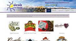 Desktop Screenshot of coloradofoodshowroom.com